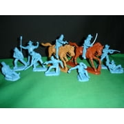 1/32 Civil War Artillery Cavalry w/Wounded Figure Playset (10 w/2 Horses)