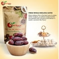 thumbnail image 7 of NY SPICE SHOP Medjool Dates - 08 Ounce - Rich Caramel Flavor - Luxuriously Soft Texture - No Sugar Added - Naturally Sweet Taste - Soft Chewy Texture, 7 of 7