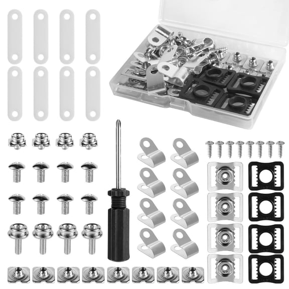 Sports Helmet Repair Kit Stainless Steel Threaded Inserts Helmet Repair Kit Replacement Screws & Parts Helmet Repair Kit for Football Baseball Hockey Softball