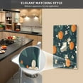 thumbnail image 5 of Yayeee Blank Wall Plate Cover 1-Gang 4.5"x2.7" Home Unused Decorative Outlet, Green Floral Oranges, 5 of 7