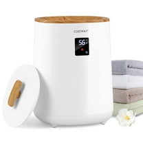 Costway 18L Towel Warmer for Bathroom with LED Display Auto Shut off for 2 40” x 70” Towels