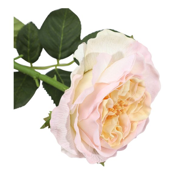 bestolf Real Touch Artificial Rose Flower 24.8" Long Stem Fake Rose Flower Realistic Big Bloom Rose Bouquet for Wedding Party Floral Arrangement Home Kitchen Vase Decor