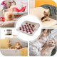 thumbnail image 3 of Sofa Pet Protector Cover For Dogs And Cats, NonSlip, Washable Fuzzy Calming Dog Sofa Bed Protector, 70x70cm Red, 3 of 5