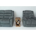thumbnail image 6 of Haussmann® Wood Vine Twist Stool Accent Table 12 in x 22 in H Walnut Oil, 6 of 7
