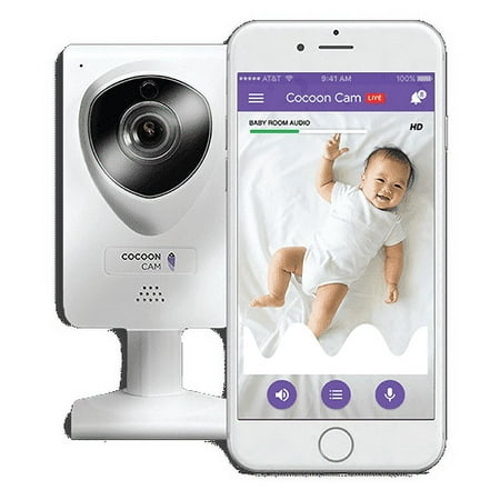 Smart Baby Monitor with Patented Breathing Monitoring, HD Video & 2-Way Audio