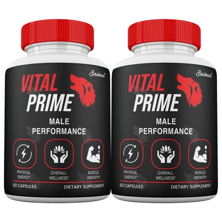 Vital Prime Capsules for Men, Maximum Strength, Vital Prime Male Supplement Pills (2 Pack)