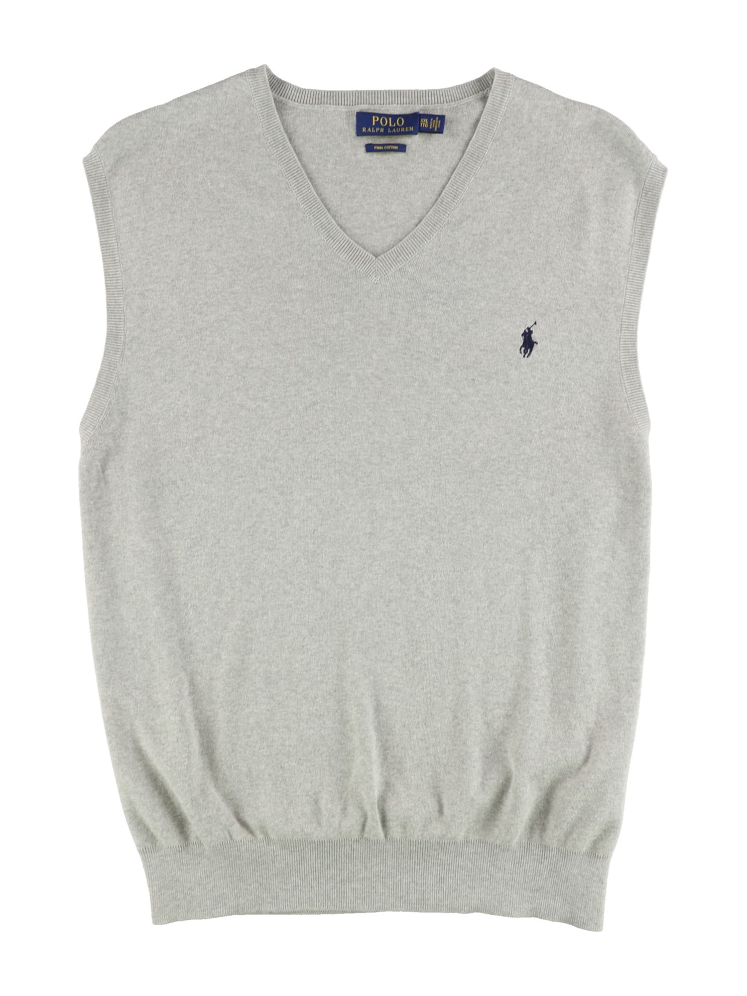 black polo sweater vest