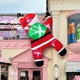 thumbnail image 1 of Papá Noel colgante inflable navideño de 6 pulgadas de TwoBees, 1 of 8