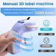 thumbnail image 4 of Portable 3D Embossing Label Printer DIY Manual Label Printing 12965 Manual Typewriter, 4 of 5