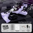 thumbnail image 2 of Rirozkan Remote Control Car, Stunt RC Car with Air Flying Mode, Foam Body and Gravity Sensor, Rechargeable LED Light Up Drift Car for Indoor Outdoor Play and Activities, Purple, 2 of 6