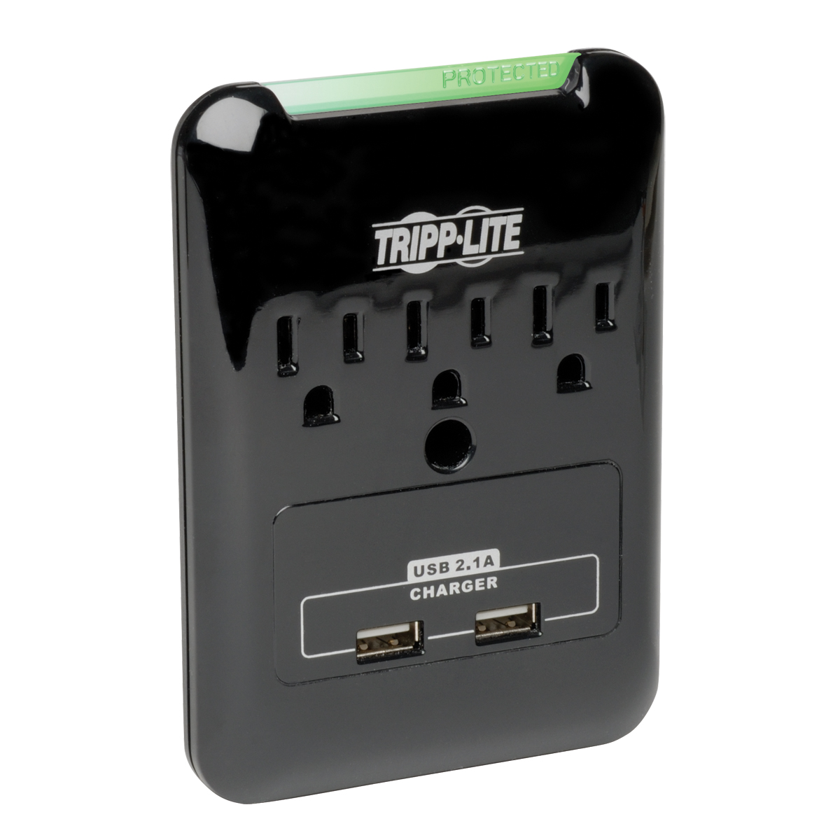 Tripp Lite Surge 3 Outlet 1v Usb Charger Tablet Smartphone Ipad Iphone 3 X Nema 5 15r 2 X Usb 1800 Va 540 J 1 V Ac Input 5 V Dc Output Walmart Com Walmart Com