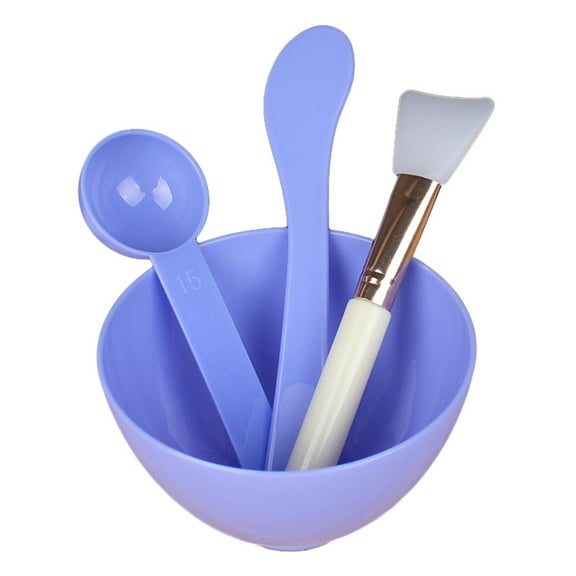 4PCS Face Mask Mixing Bowl Set DIY Facemask Mixing Tool with Silicone for Facial Mask Bowl Makeup Brushes Spatula Beauty Skin Care