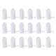 thumbnail image 1 of 1 Set 18pcs Baby Gauze Finger Cepillas de dientes Limpiadores orales infantiles (blanco), 1 of 4