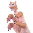 thumbnail image 1 of Juego de marionetas de dedo de ardilla, accesorios de teatro para espectáculos de marionetas de animales, juguetes novedosos, regalos de cosas raras, 1 of 5
