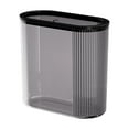 thumbnail image 2 of Push Trash Can with Lid, Narrow Space Saving Garbage Bin for Bathroom Kitchen Living Room Office, 10L Small Trash Can with Odor Locking Cover, Easy to Clean and Modern Design, 2 of 6