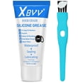 thumbnail image 1 of XBVV Plomero Grasa de Silicona Lubricante para plomería Válvula de Grifo Juntas tóricas Arandela de Goma 1 Paquete Tubo de 1 oz con Cepillo, 1 of 7
