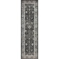 thumbnail image 2 of Alora Decor Swagger 6'7" x 9'6" Oriental Distress Black/Gray/Tan/Ivory Rug, 2 of 14