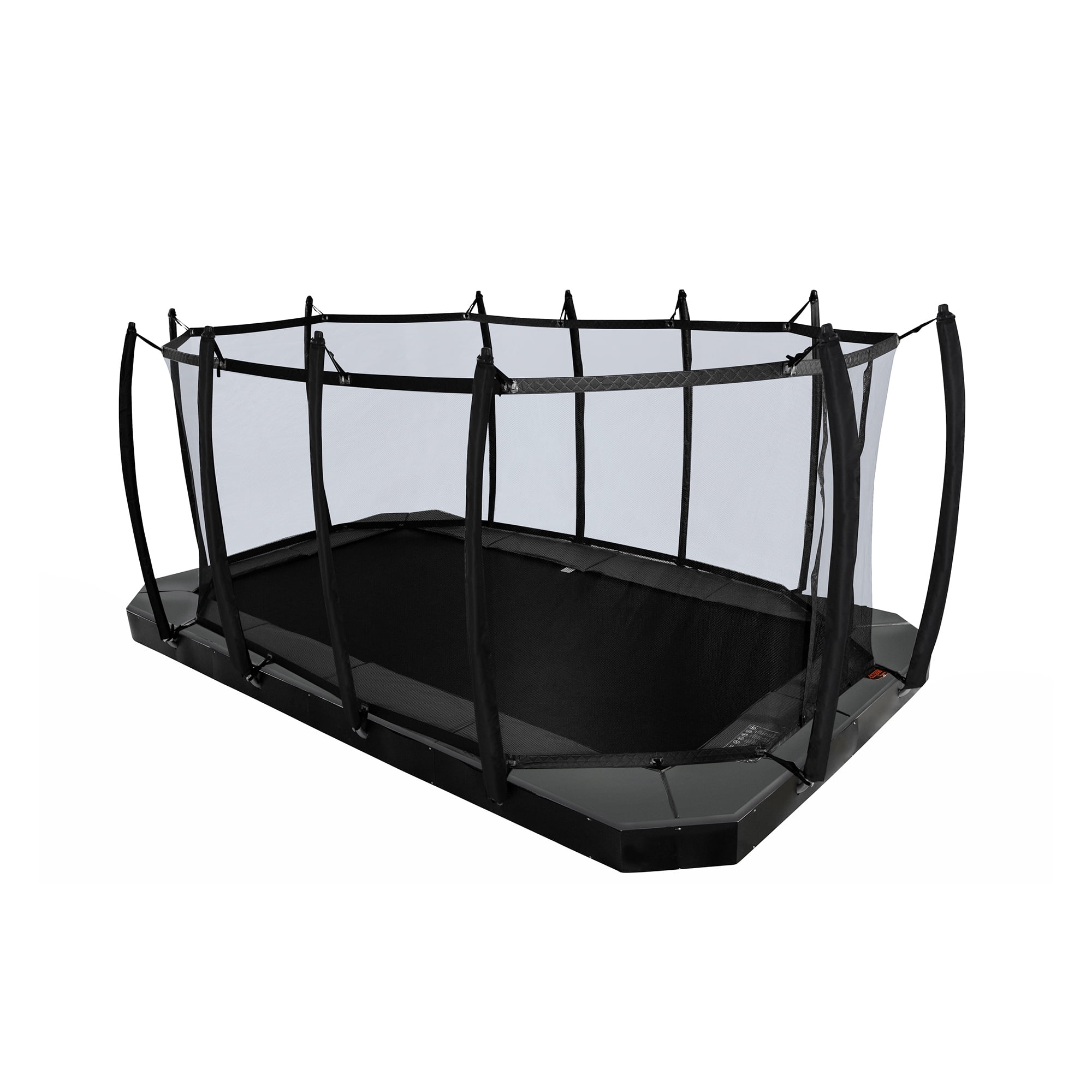 Avyna ProLine 10x17' Rectangle InGround Trampoline Kit With Enclosure Large Outdoor