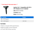 thumbnail image 2 of Ignition Coil - Compatible with 2014 - 2017 Mazda 6 2.5L 4-Cylinder 2015 2016, 2 of 2