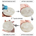 thumbnail image 2 of FMSHPON Marble Set of 4 Round Coaster for Drinks, Absorbent Ceramic Stone Coasters Cup Mat with Cork Base for Home Kitchen Room Coffee Table Bar Decor, 2 of 6