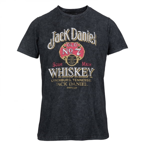 Jack Daniels Old No. 7 Sour Mash T-Shirt Minéral pour Femmes - Grand