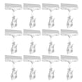 thumbnail image 1 of SHISUYAN 12 Pcs Retail Sign Clips Plastic Sign Holder Clips Rotatable Price Sign Clips, 1 of 8