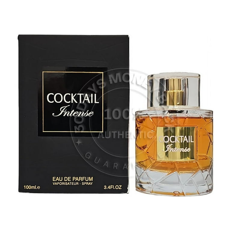 Cocktail Intense Eau De Parfum Spray (Unisex) By Fragrance World - 3.4 oz Cocktail Intense Eau De Parfum Spray (Unisex) By Fragrance World - 3.4 oz