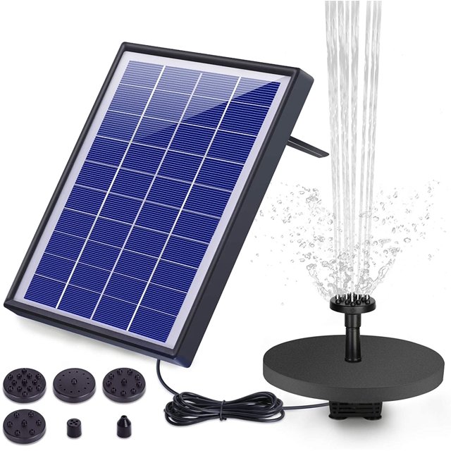 Bomba de estanque solar mejorada para fuente solar Sin marca ninguno