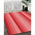 thumbnail image 2 of Ahgly Company Indoor Rectangle Patterned Ferrari Red Area Rugs, 3' x 5', 2 of 6