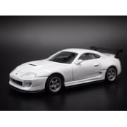 Open Box 1993 - 2002 TOYOTA SUPRA WHITE 1/64 SCALE COLLECTIBLE DIORAMA DIECAST MODEL CAR
