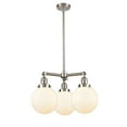 thumbnail image 4 of Innovations Lighting 207-8 Beacon Beacon 3 Light 22" Wide Chandelier - White, 4 of 7