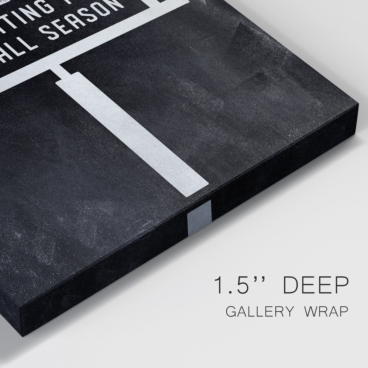 Football Season Premium Gallery Wrapped Canvas - Ready to Hang - 32 x 48