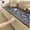 Blue, variant on 1pc Boho Pattern Quilting Thick Sofa Pad, Anti-Slip All Seasons Sofa Cover for Living Room Couch Multiple Use Home Decor