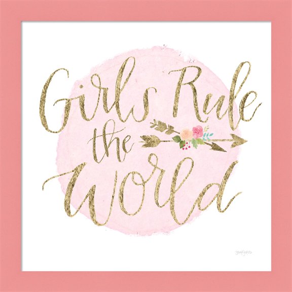 Great Art Now Girl Power III by Jenaya Jackson, Framed Wall Art, 14W x 14H