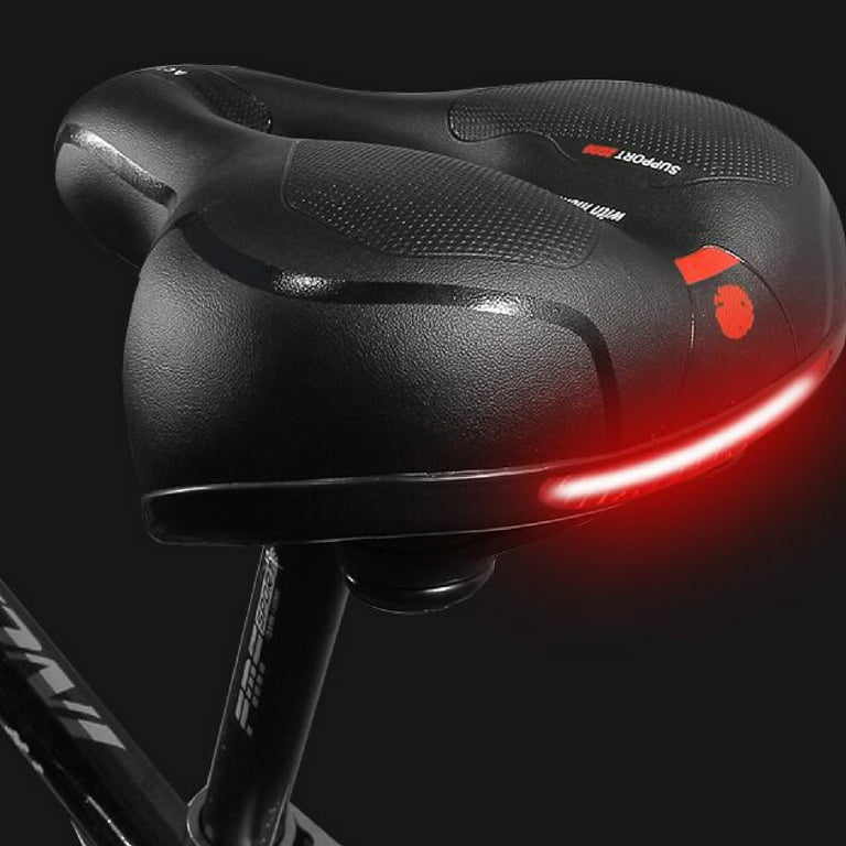 Oversized Comfort Bike Seat Extra Wide Saddle Bicycle Seat Pad