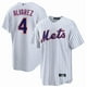 thumbnail image 1 of Camiseta clásica de béisbol blanca de Francisco Álvarez de los New York Mets, con número de estrella bordado.-S, 1 of 2