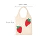 thumbnail image 4 of Bolso de fresa para mujer, bolso de hombro tejido a mano, bolso de playa de verano, bolso de mano portátil, 4 of 7