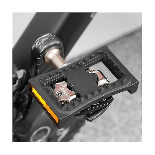 Pedal de bicicleta Bloqueo de montaña Almohadilla de conversión Reflector de nailon Adaptador plano Pedal autoblocante Pe plano
