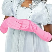 Girls Way to Celebrate Halloween Pink Long Gloves Accessory