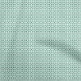 thumbnail image 1 of oneOone Cotton Jersey Dark Green Fabric Geometric Fabric For Sewing Printed Craft Fabric By The Yard 58 Inch Wide, 1 of 4