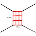 thumbnail image 6 of Baseball Net Pitching Net Extra-Large Easy to Install Portable Hitting Net Batting Practice Net Sports Accessories, 6 of 8