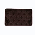 thumbnail image 3 of AuroraX Bathroom Rug Non Slip Backing Washable Brown Large Absorbent Quick Dry Bath Rugs for Bathroom Floor Bath Mat for Tub, 3 of 7