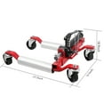 thumbnail image 2 of Telyswee Set of 2 Car Wheel Dolly Jack 3000Lbs Capacity Trailer Dolly w/ Hydraulic Tire Jack for Vehicle Positioning for Truck RV Trailer, 2 of 7