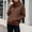 Brown, variant on Hoodies for Women Oversized Mock Neck Sweatshirt with Face Cover | Long Sleeve,Trendy Fall Winter Tops for Casual Travel Workout Outdoor Hooded Tops(Dark Gray,S)