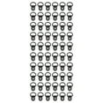 thumbnail image 1 of WRISTBIQUE 60Pcs Black Small D Ring Parts Durable Picture Frame Hook Supply for Wall Use, 1 of 6