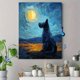 thumbnail image 4 of Qisvanset 12x16 Inch Tokyo Tower Rainy Street Impressionist Canvas Print Wall Art, 4 of 5