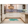 thumbnail image 6 of Ahgly Company Machine Washable Indoor Rectangle Transitional Steel Blue Area Rugs, 8' x 10', 6 of 7