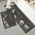 thumbnail image 2 of Alfombra de cocina antideslizante con estampado, alfombra para el suelo, alfombra lavable para la entrada del hogar, alfombra para la puerta de la sala de estar, alfombra para el dormitorio, 2 of 5