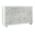 thumbnail image 2 of Global Furniture Santorini-Metallic White-Dr, Dresser, 2 of 2
