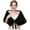 Black, variant on Women's Faux Fur Wraps Wedding Fur Shawls Sleeveless 1920 Faux Fur Stole for Women and Girls Fur Capelet Mink Shawl